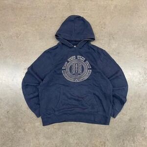 Element Men's Blue Pullover Hoodie Size Large Skatewear